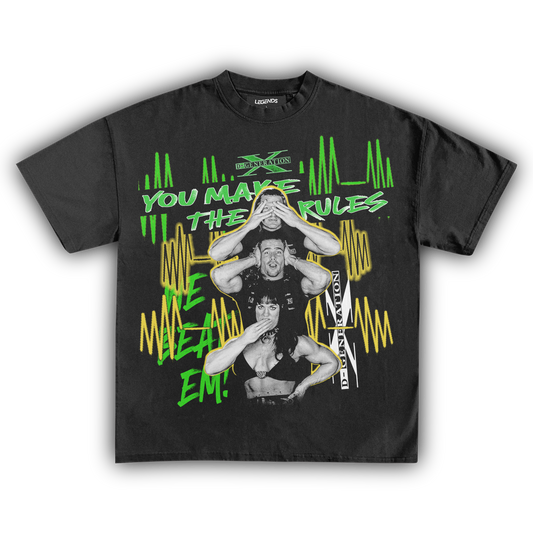 D-GENERATION X YOU MAKE THE RULES TEE