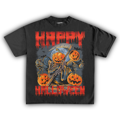 HAPPY HALLOWEEN VINTAGE TEE