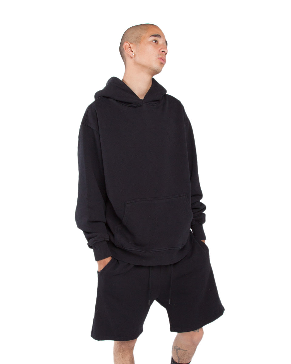 HEAVYWEIGHT FLEECE SHORTS (ONYX)