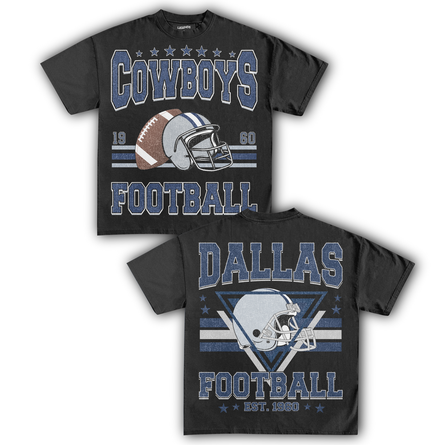 COWBOYS FOOTBALL VINTAGE TEE