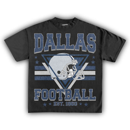 DALLAS FOOTBALL VINTAGE TEE