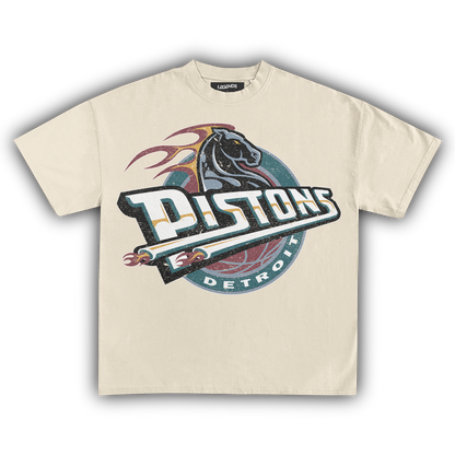 DETROIT PISTONS VINTAGE TEE