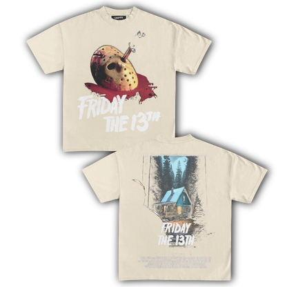 HALLOWEEN: FRIDAY THE 13TH TEE (Double Sided)