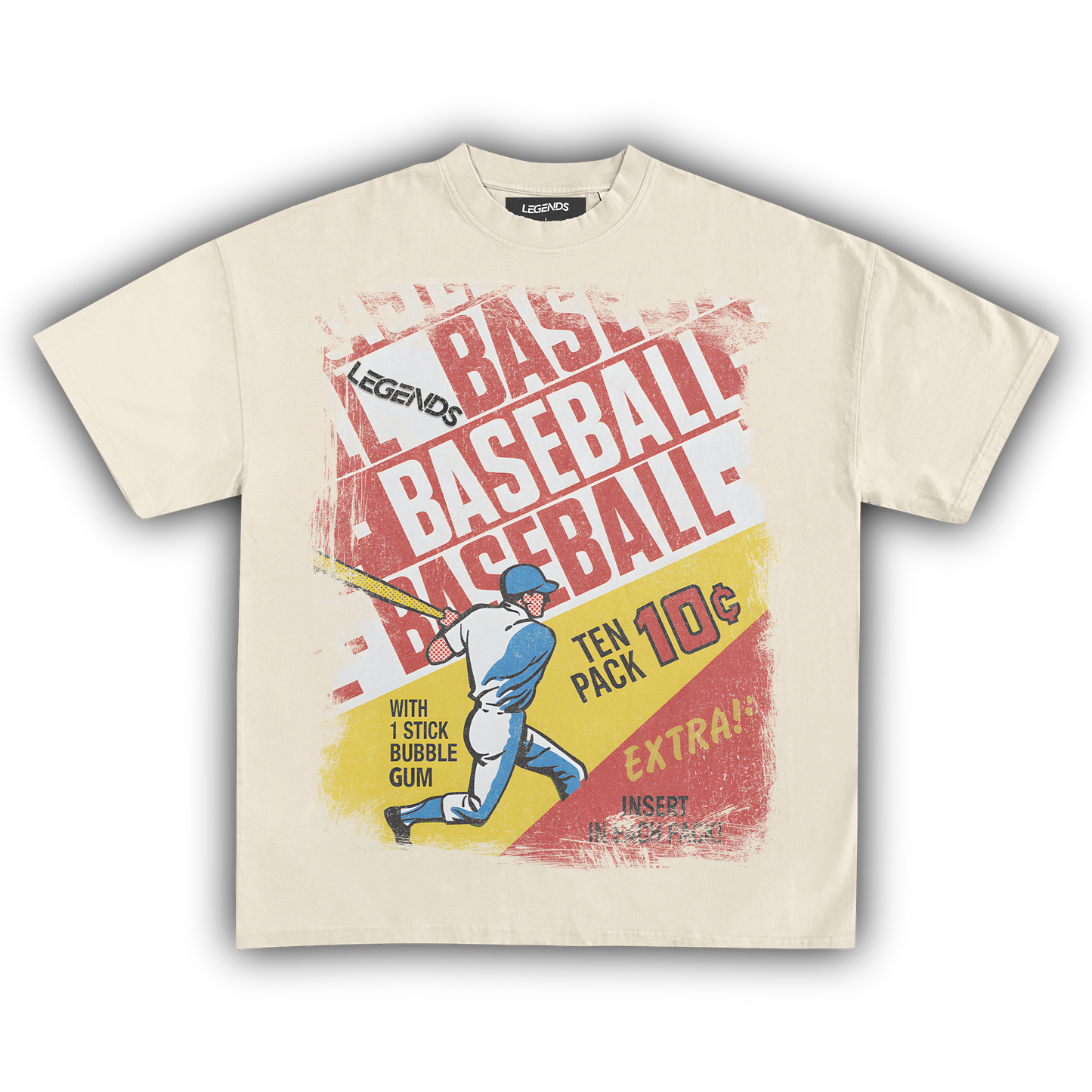 LEGENDS BASEBALL TRADING CARD TEE (Version 010)