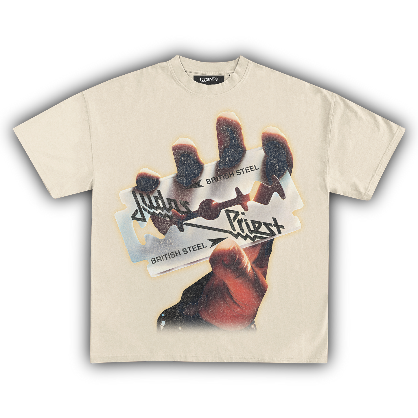 JUDAS PRIEST BRITISH STEEL VINTAGE TEE