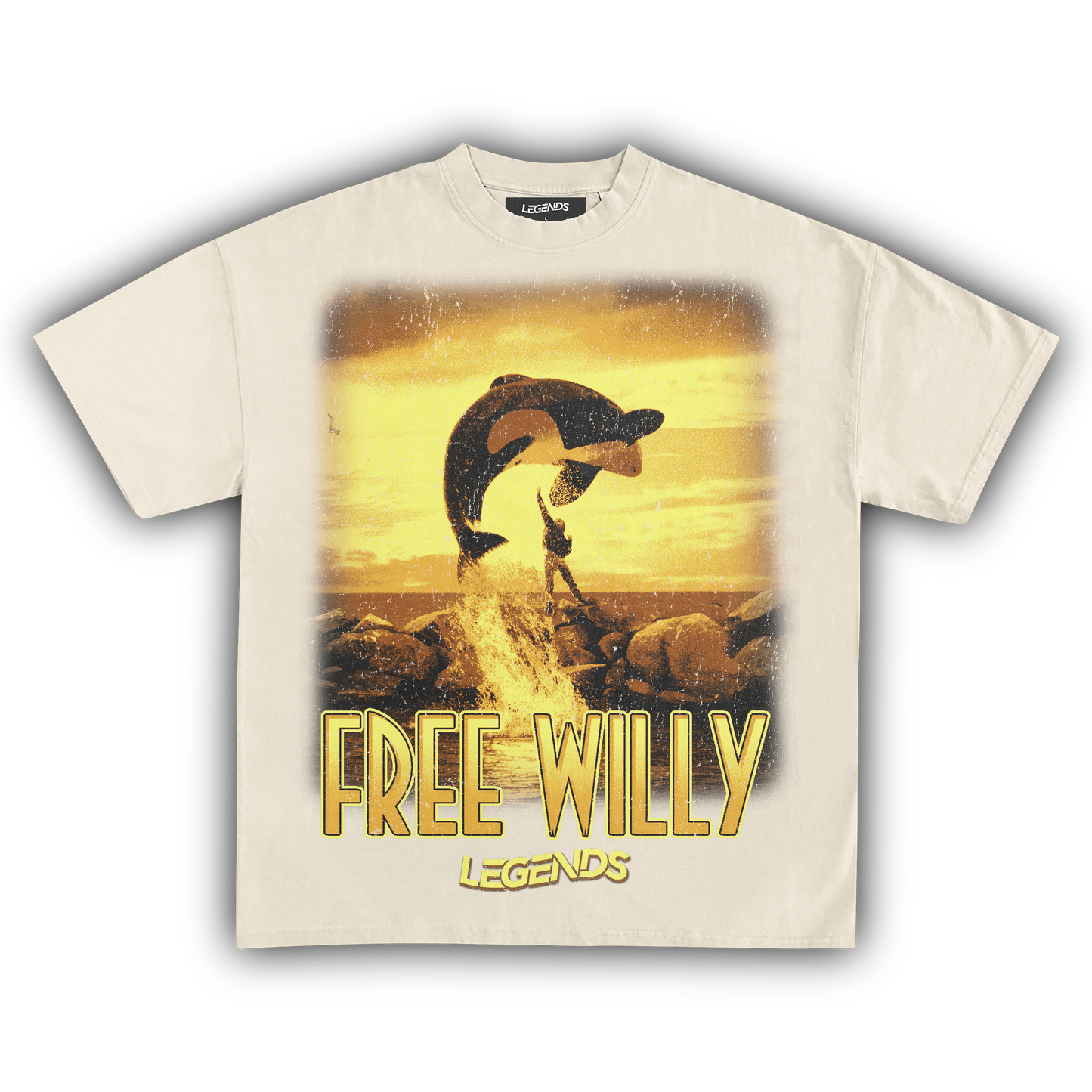 FREE WILLY 1993 VINTAGE TEE