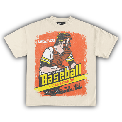 LEGENDS BASEBALL TRADING CARD TEE (Version 007)