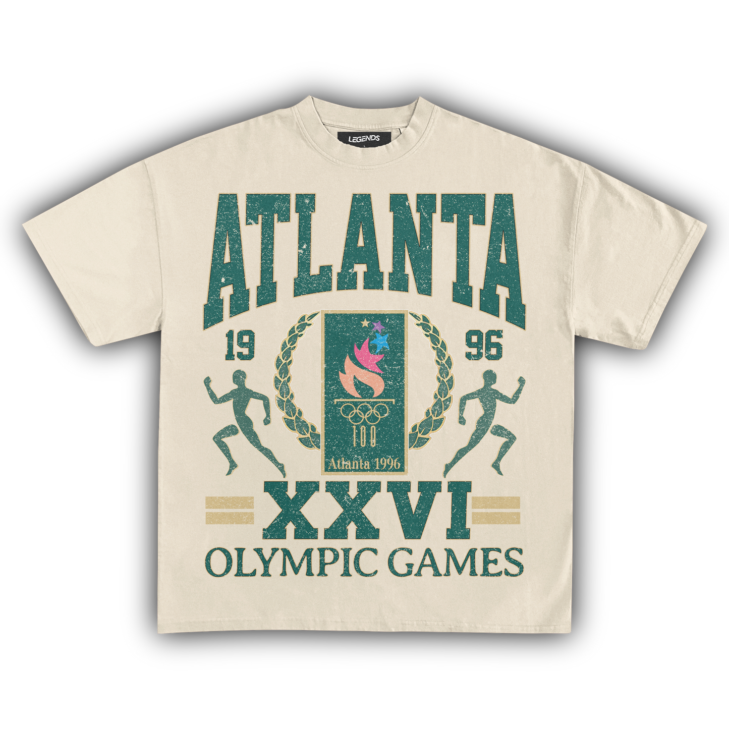 '96 ATLANTA SUMMER GAMES CENTENNIAL VINTAGE TEE