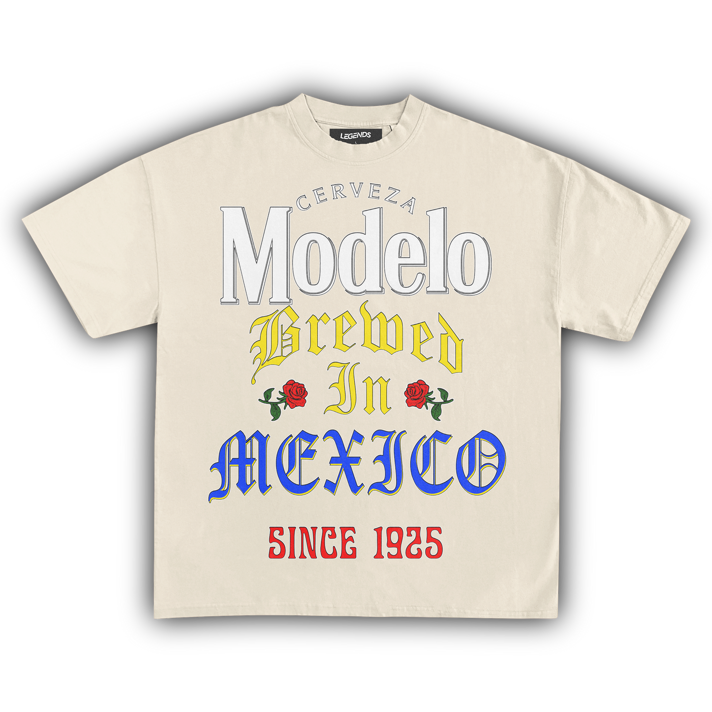 MODELO CERVEZA: BREWED IN MEXICO TEE