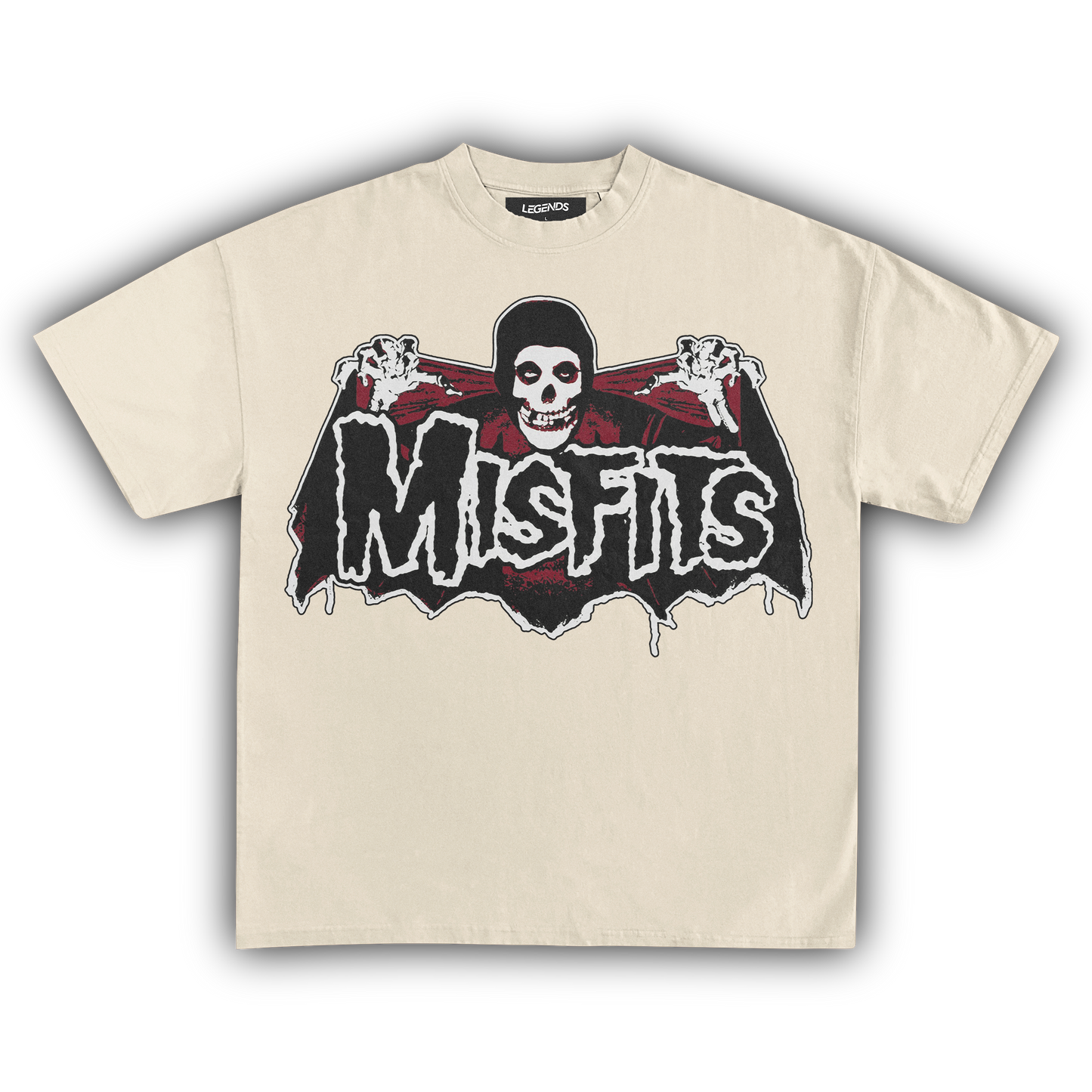 MISFITS CRIMSON GHOST VINTAGE TEE