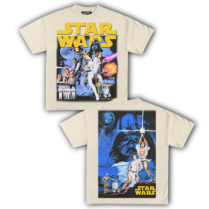 STAR WARS: EPISODE IV - A NEW HOPE VINTAGE TEE (Double Sided)