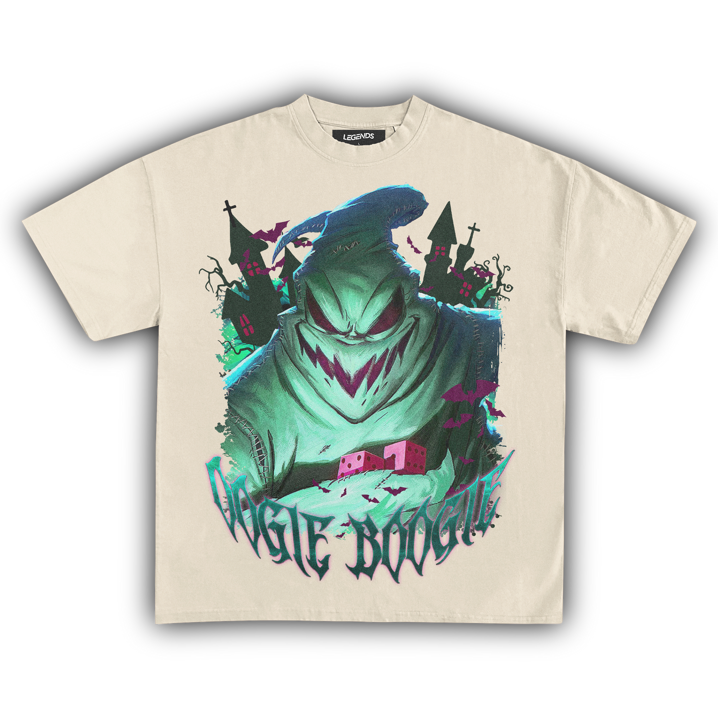 THE NIGHTMARE BEFORE CHRISTMAS: OOGIE BOOGIE VINTAGE TEE