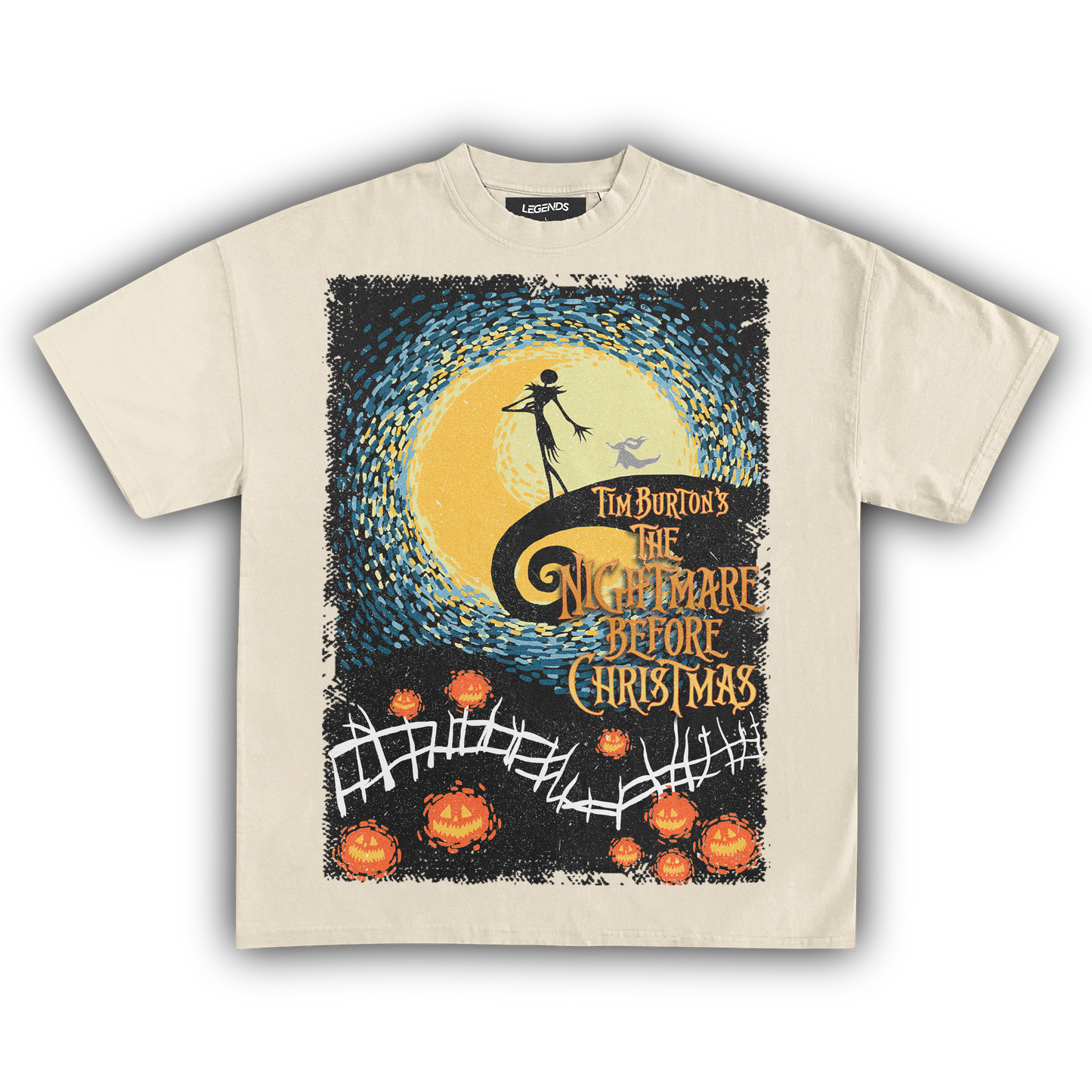 TIM BURTON'S THE NIGHTMARE BEFORE CHRISTMAS VINTAGE TEE