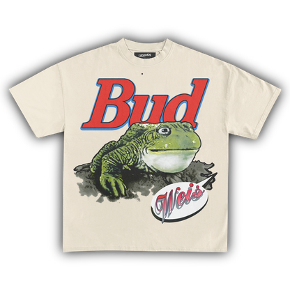 BUD-WEIS-ER FROG 1995 VINTAGE TEE