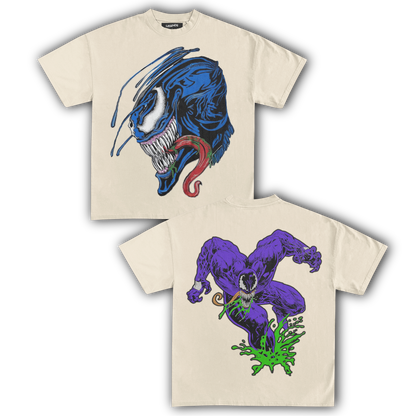 BLUE VENOM TEE (Double Sided)