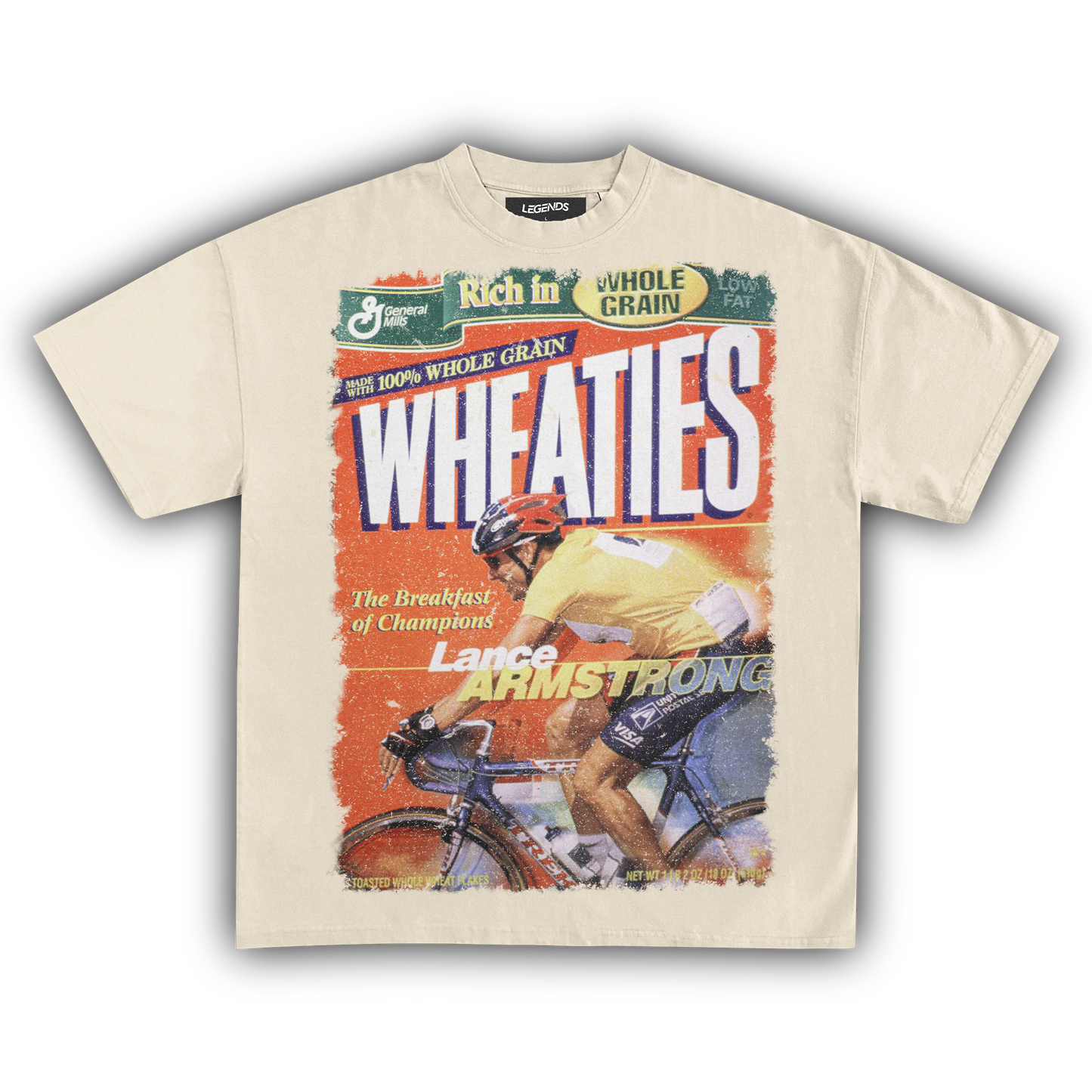 WHEATIES LANCE ARMSTRONG 1999 VINTAGE TEE