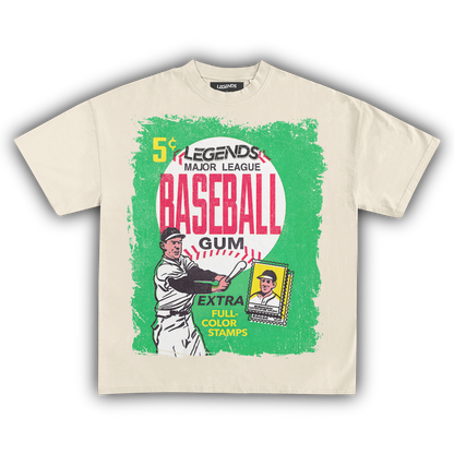 LEGENDS BASEBALL TRADING CARD TEE (Version 011)