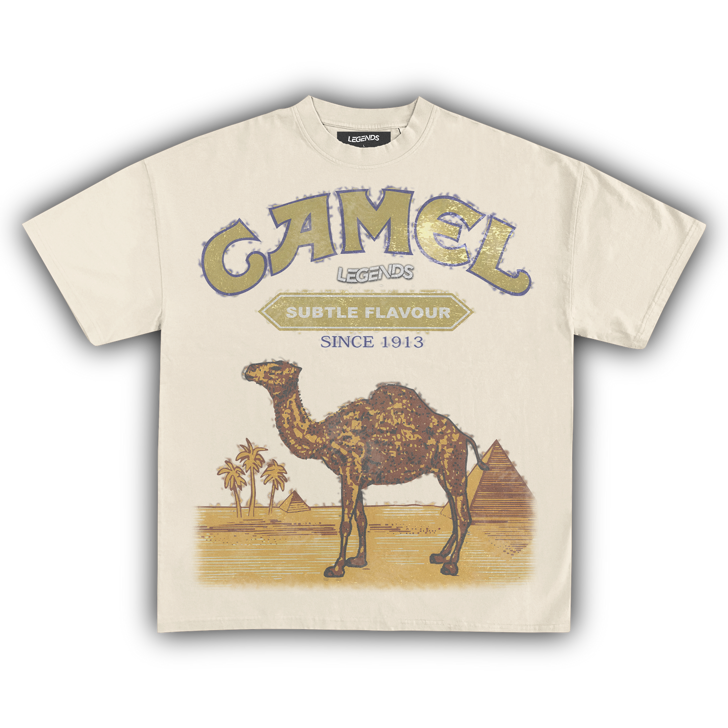 CAMEL VINTAGE TEE