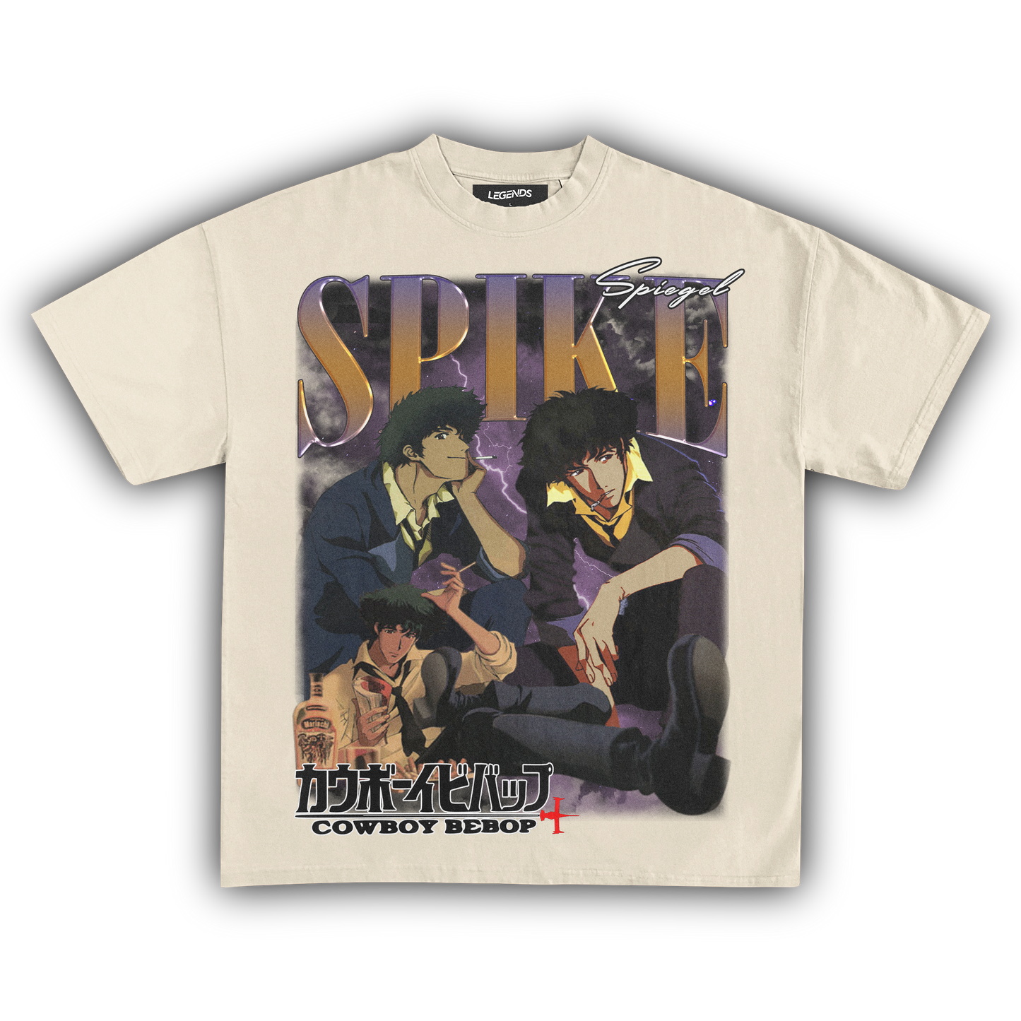 COWBOY BEPOP: SPIKE SPIEGEL VINTAGE TEE