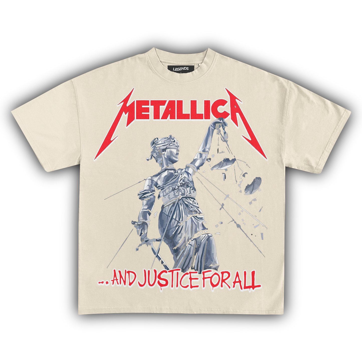 METALLICA JUSTICE FOR ALL TEE