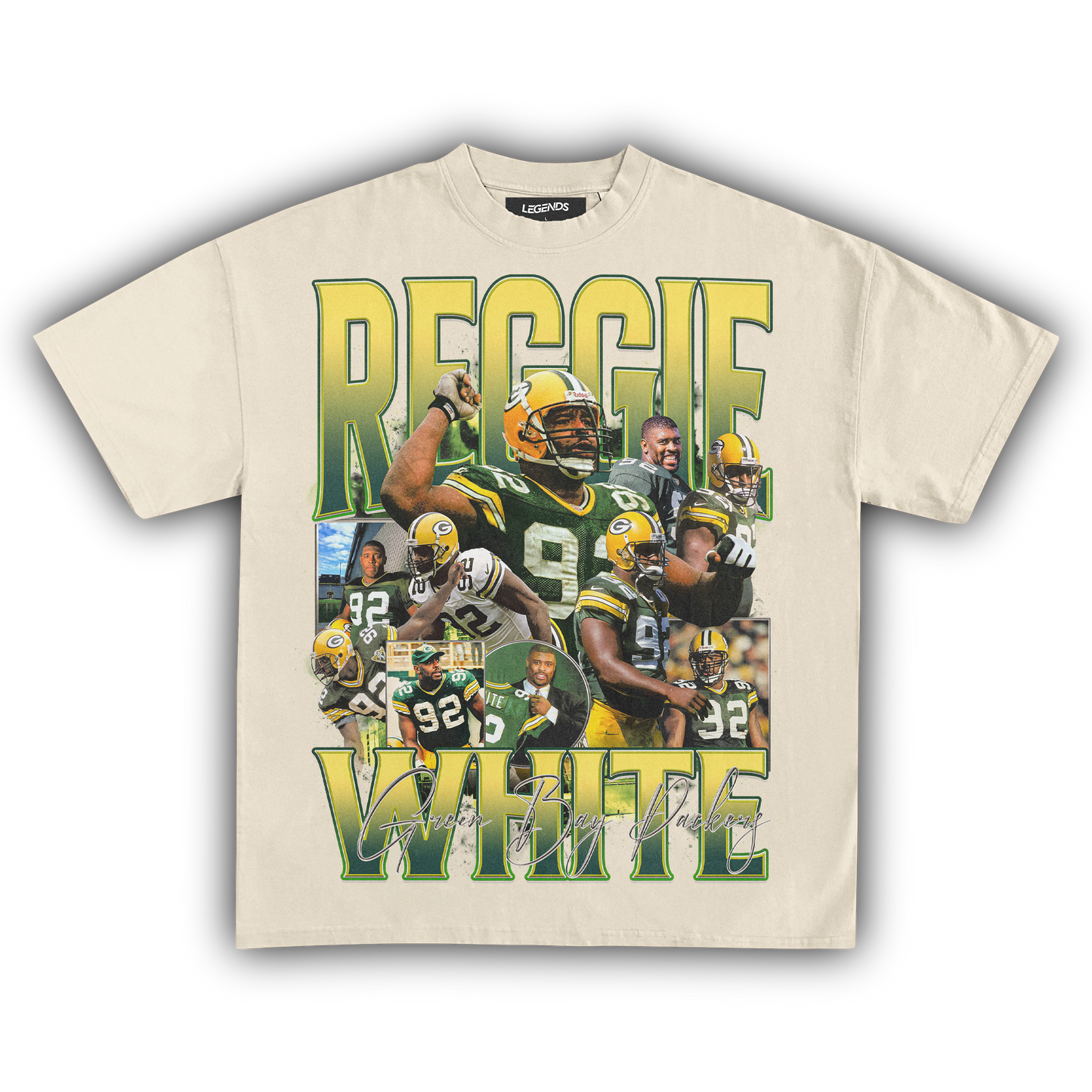 REGGIE WHITE GREEN BAY TEE