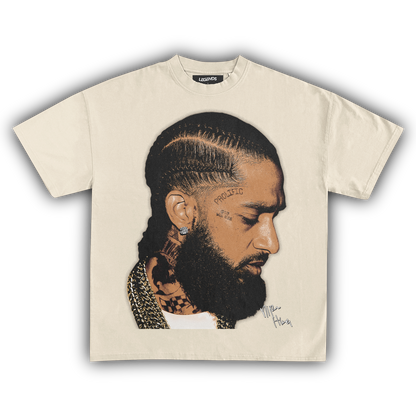 NIPSEY HUSSLE GOLD CHAINS TEE