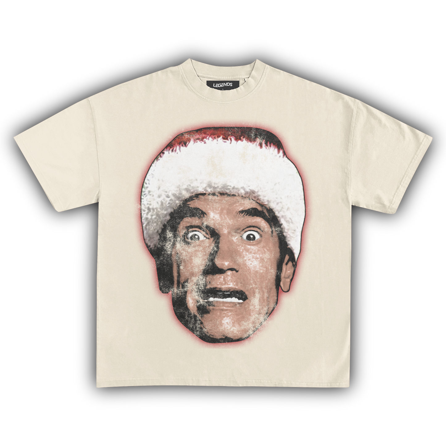 JINGLE ALL THE WAY BIG FACE TEE