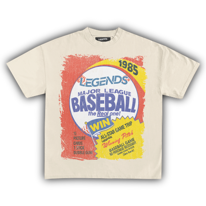 LEGENDS BASEBALL TRADING CARD TEE (Version 002)