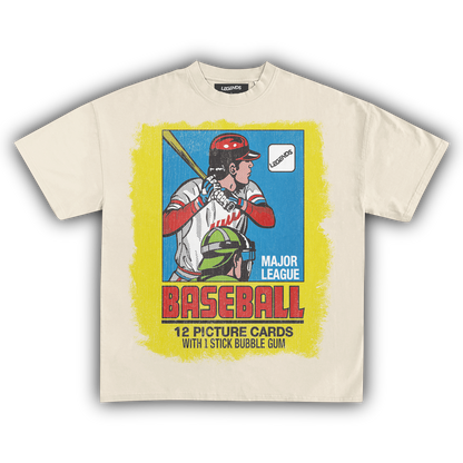 LEGENDS BASEBALL TRADING CARD TEE (Version 014)