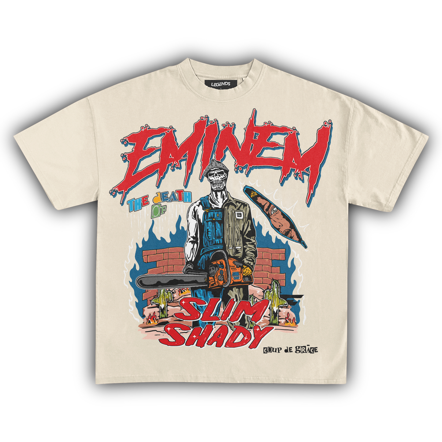 EMINEM DEATH OF SLIM SHADY TEE