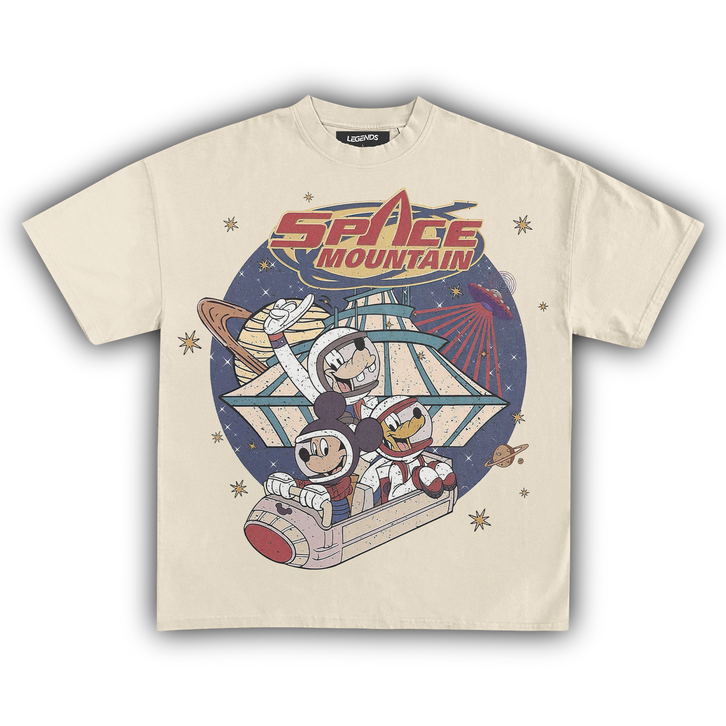 SPACE MOUNTAIN VINTAGE TEE