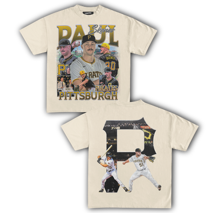 PAUL SKENES PIRATES TEE (Double Sided)