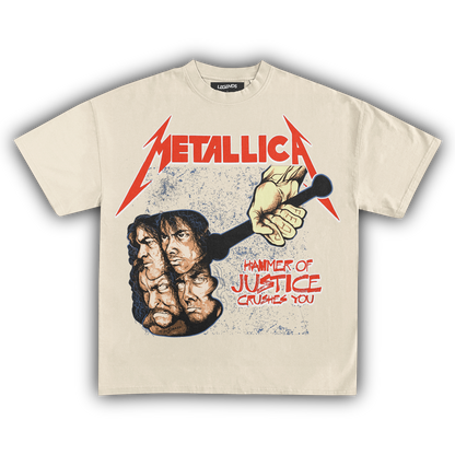 METALLICA HAMMER OF JUSTICE TEE