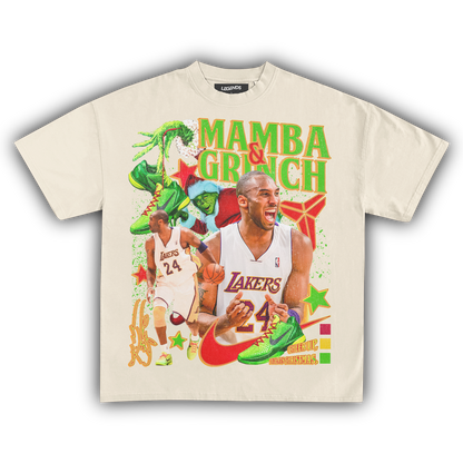 MAMBA & GRINCH STOLE CHRISTMAS TEE