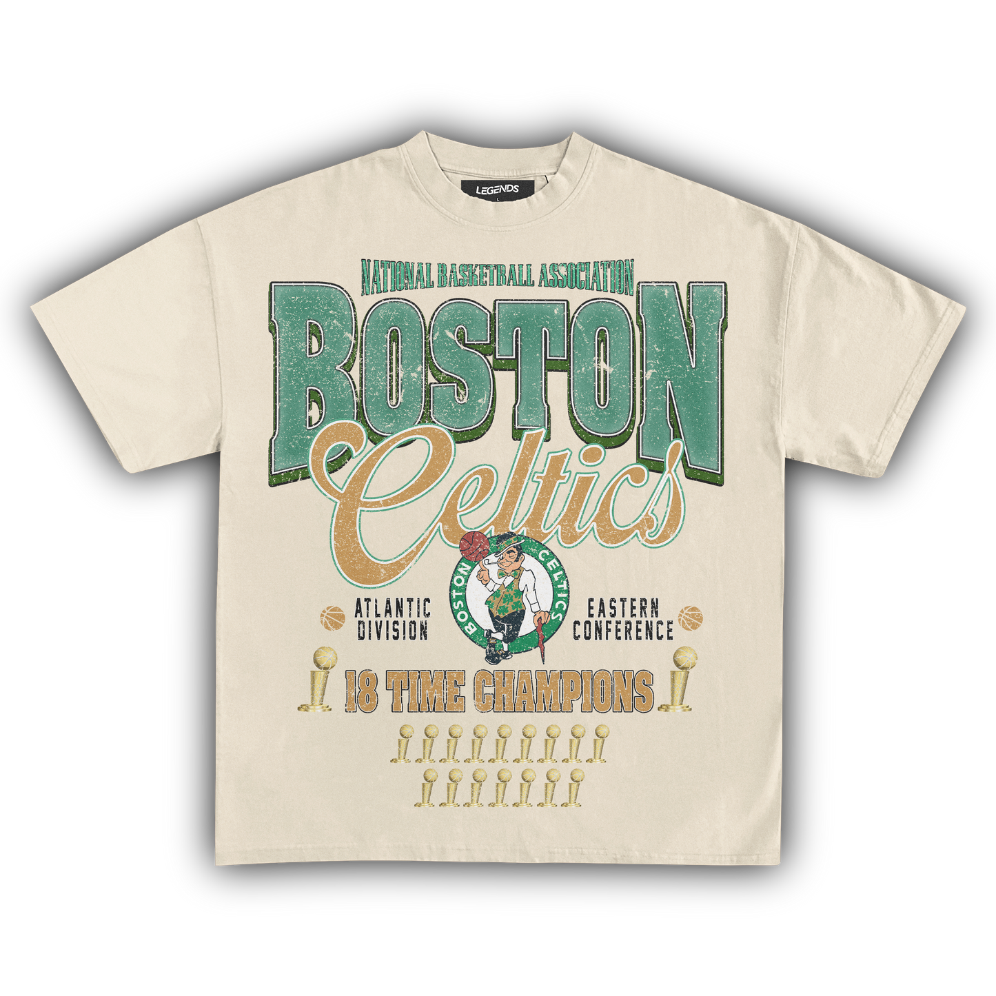 BOSTON CELTICS 18X CHAMPIONS TEE