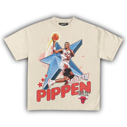 SCOTTIE PIPPIN ALL-STAR VINTAGE TEE