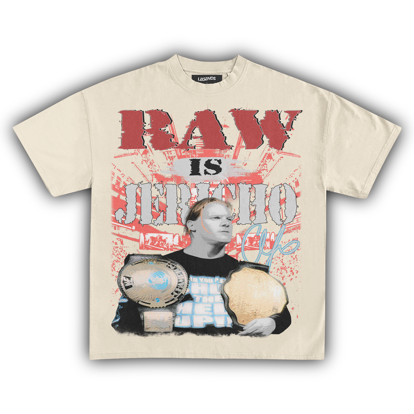 RAW IS JERICHO TEE