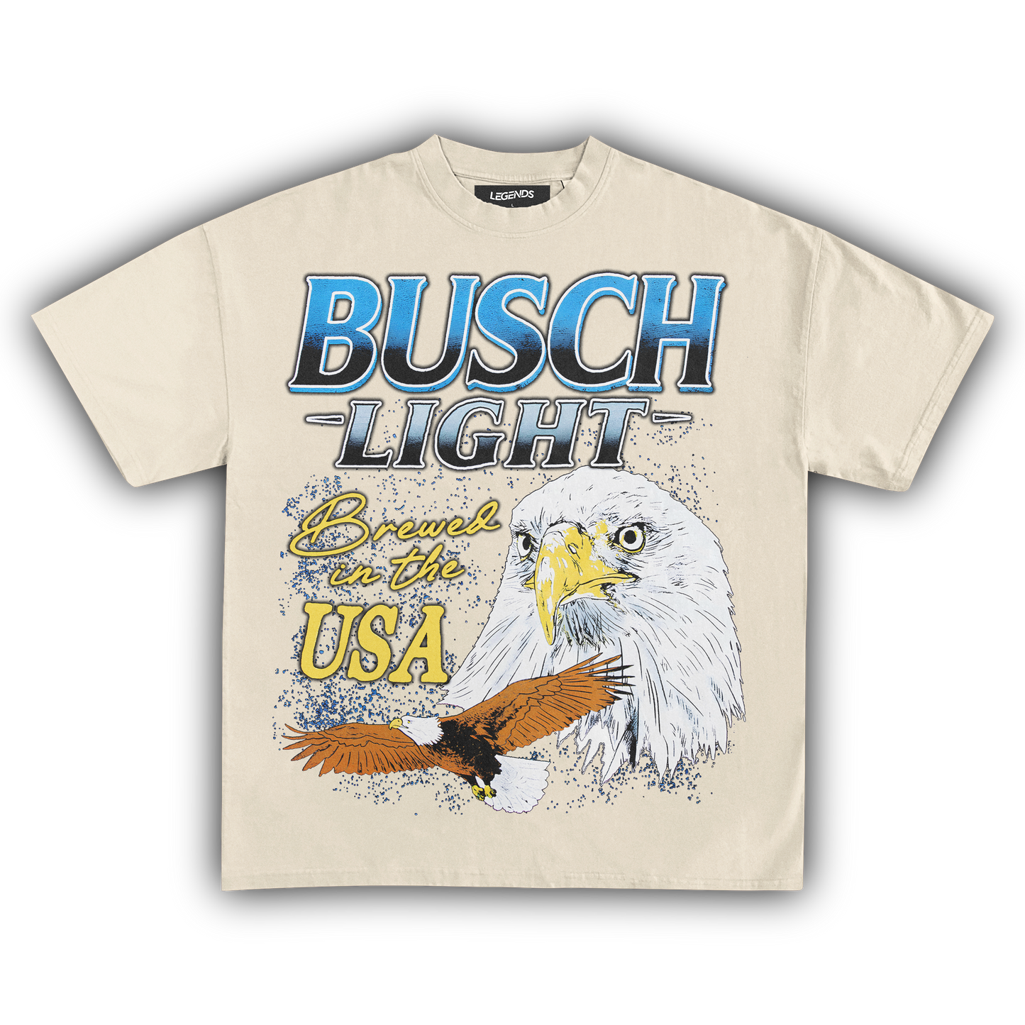 BUSCH LIGHT BREWED IN THE USA TEE