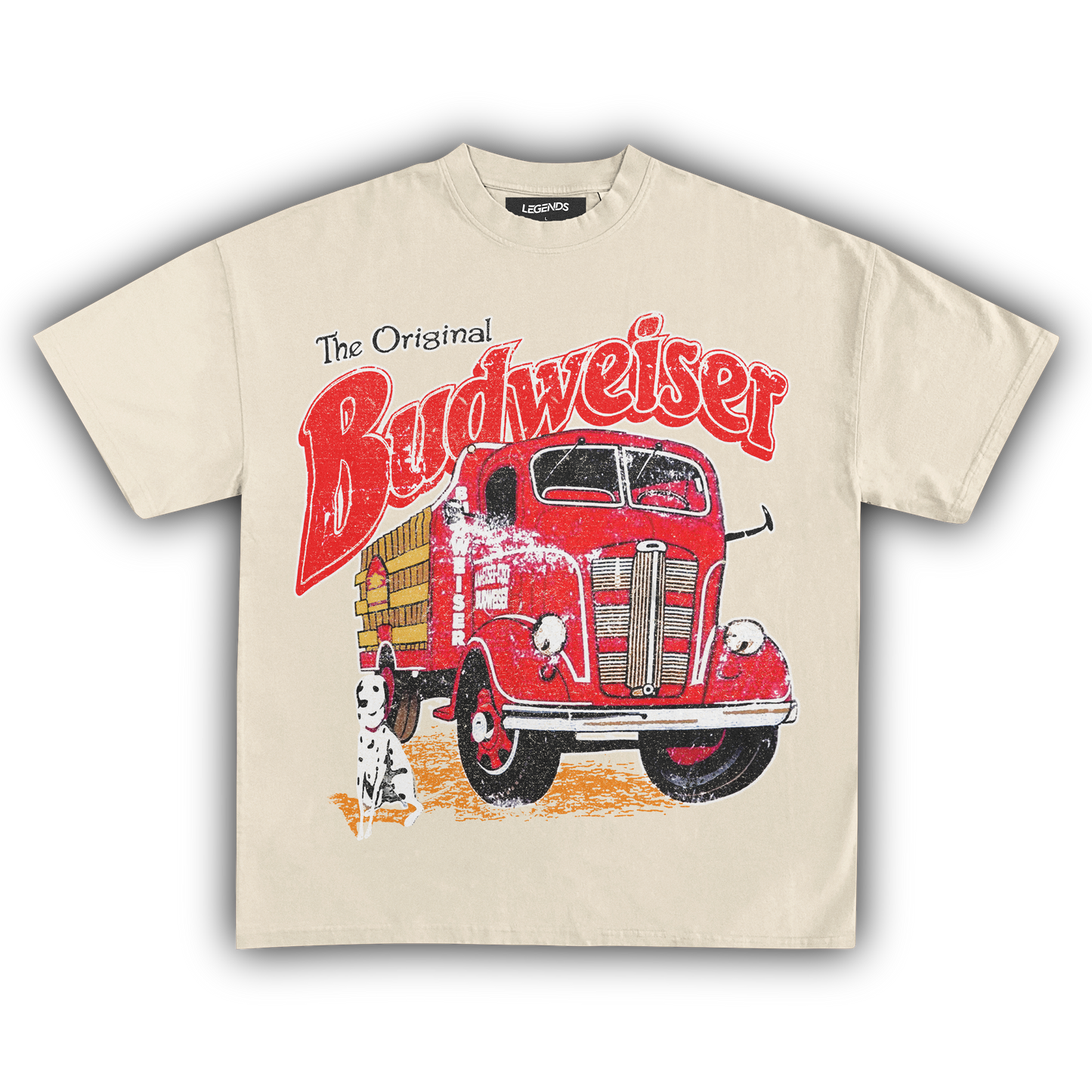 BUDWEISER FIRE TRUCK VINTAGE TEE