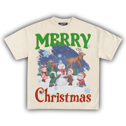 MERRY CHRISTMAS VINTAGE TEE