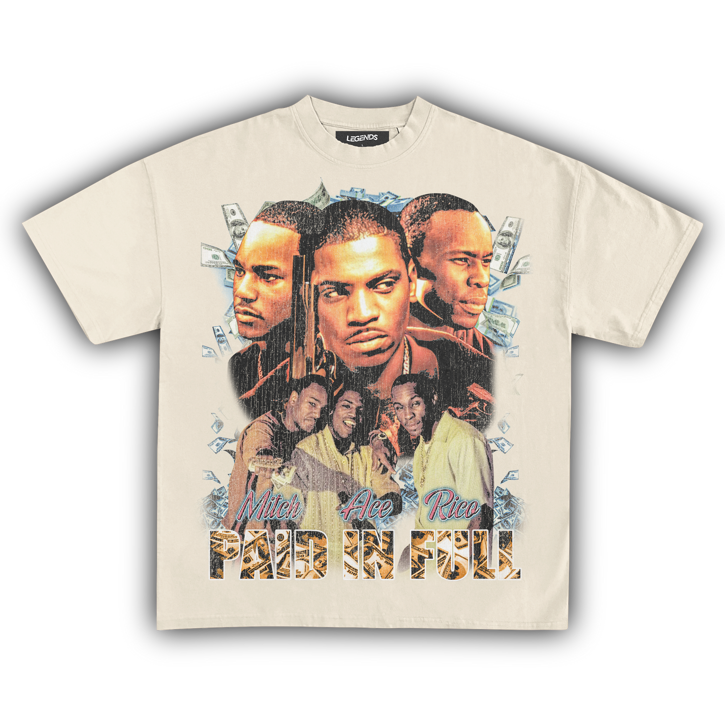 PAID IN FULL 2002 VINTAGE TEE