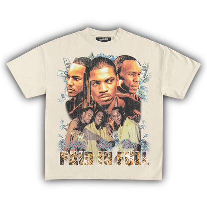 PAID IN FULL 2002 VINTAGE TEE