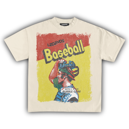 LEGENDS BASEBALL TRADING CARD TEE (Version 008)