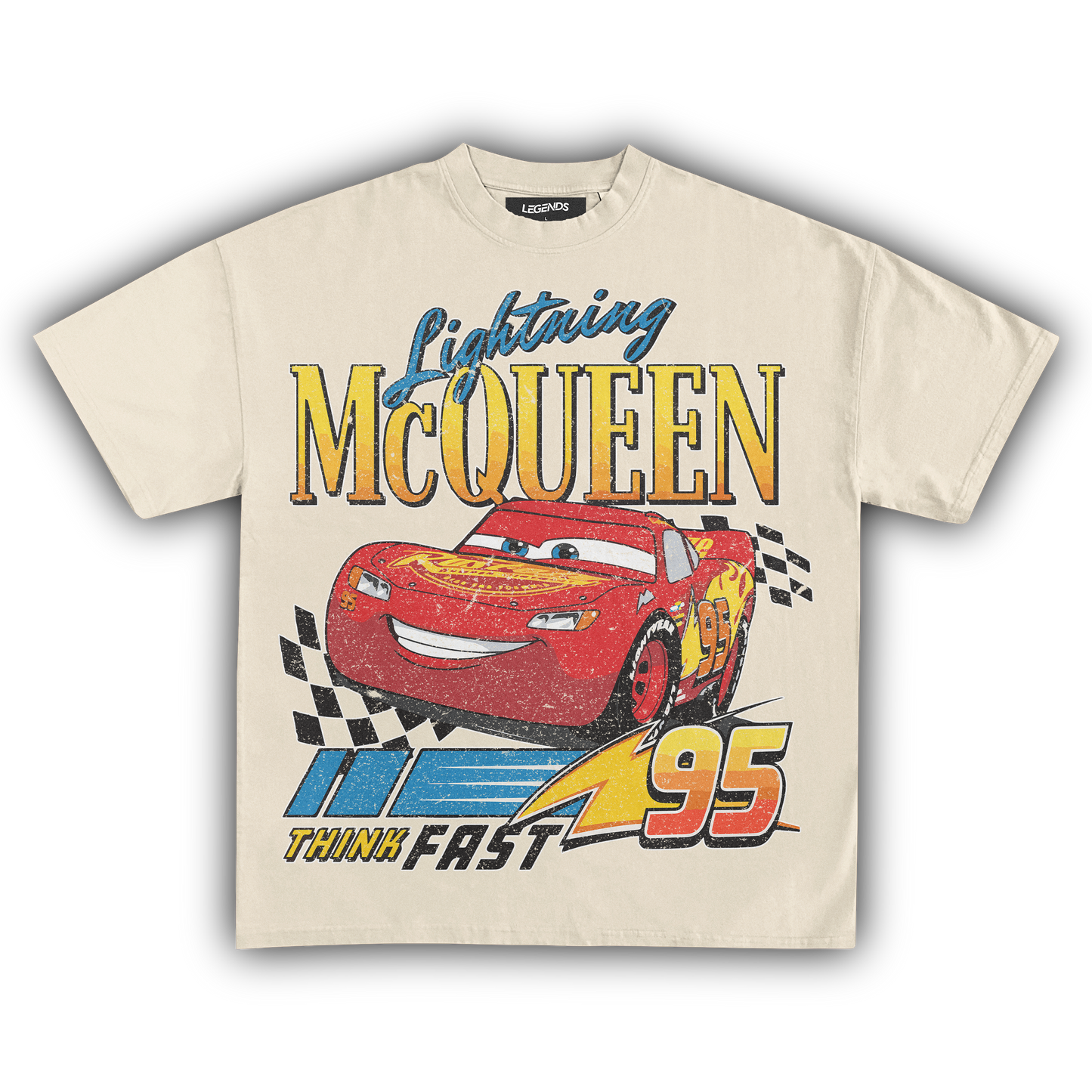 LIGHTNING MCQUEEN VINTAGE TEE