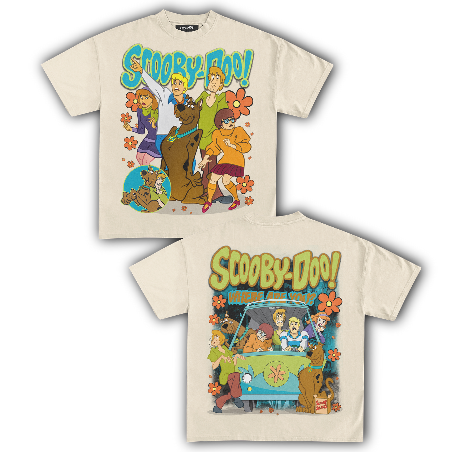 SCOOBY-DOO! TEE (Double Sided)