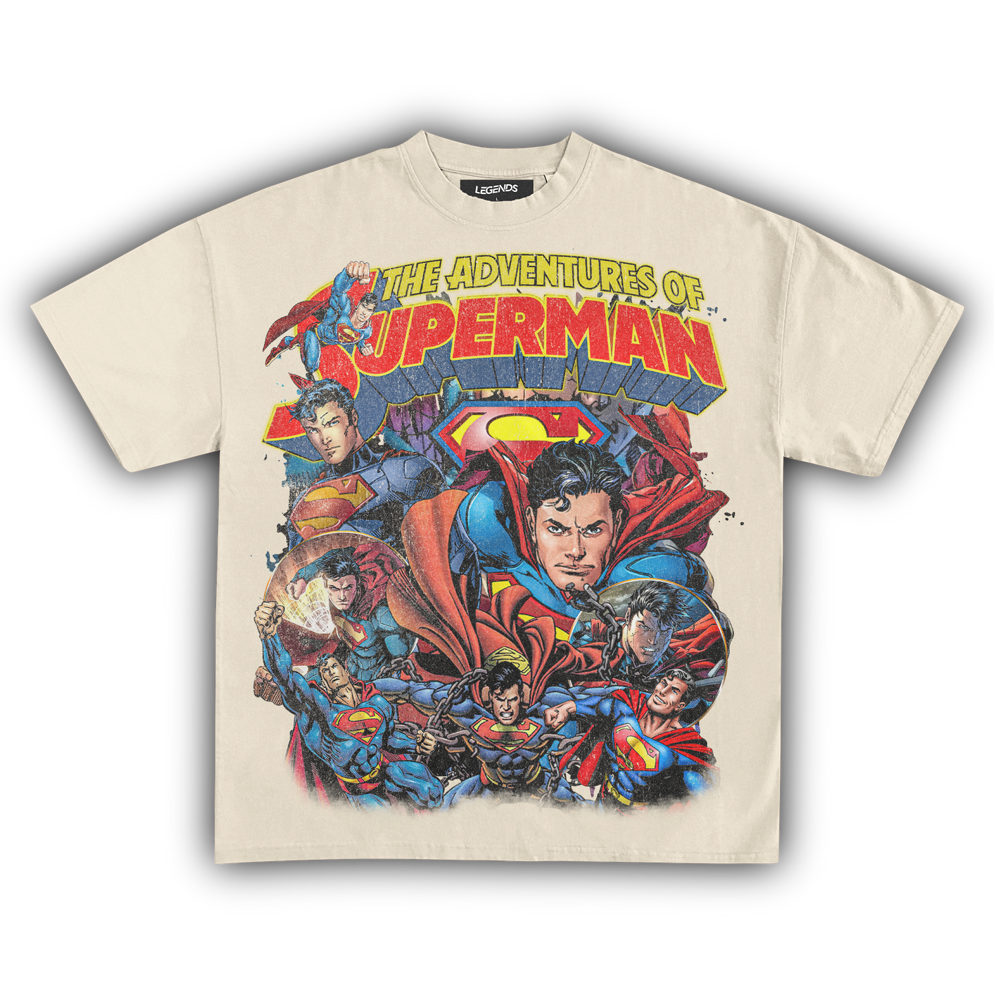 ADVENTURES OF SUPERMAN VINTAGE TEE