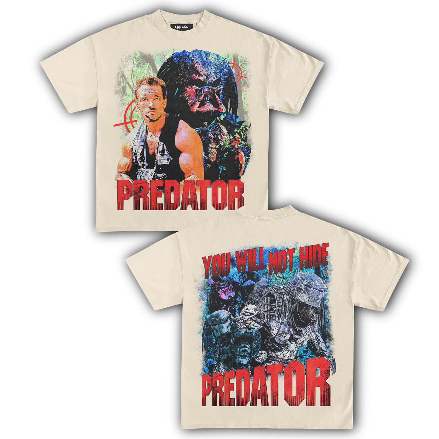 PREDATOR 1987 VINTAGE TEE (Double Sided)