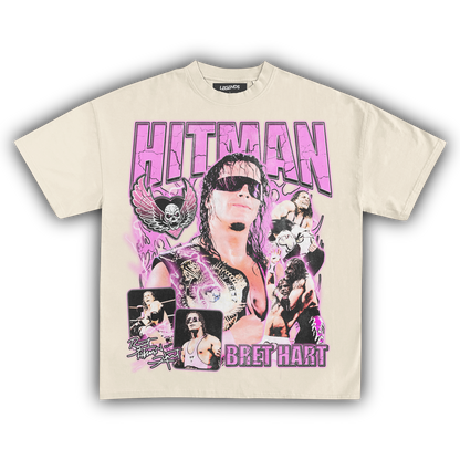 BRET HITMAN HART TEE