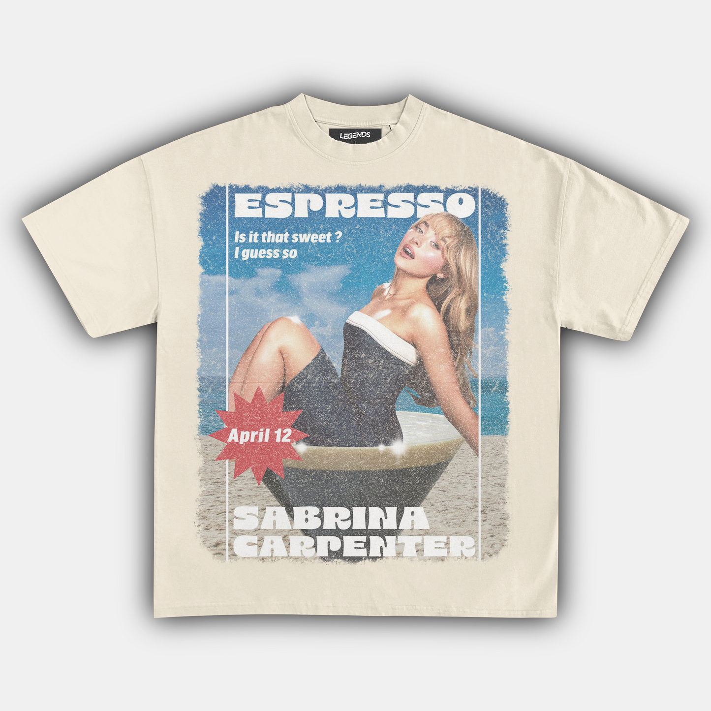 SABRINA CARPENTER ESPRESSO VINTAGE TEE (Volume 1)