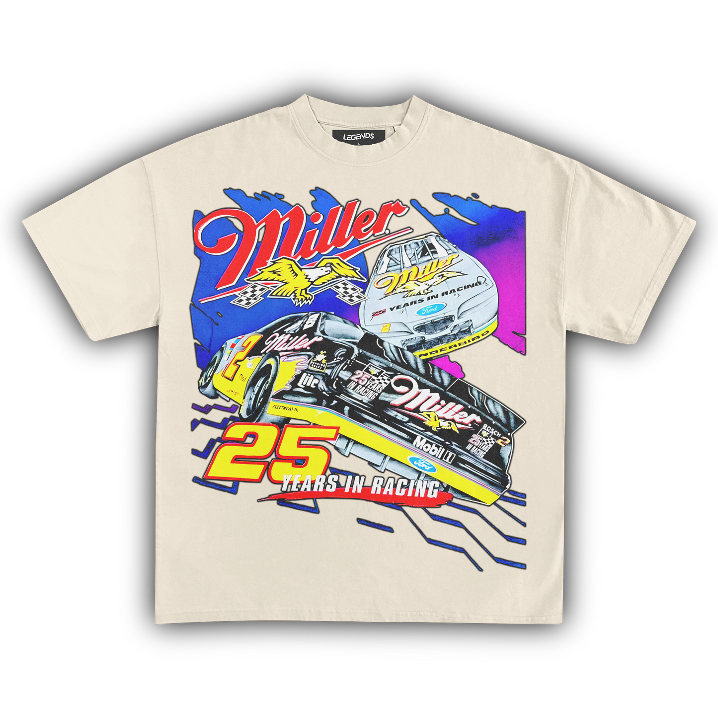 MILLER RACING 25TH ANNIVERSARY TEE (Version 1)